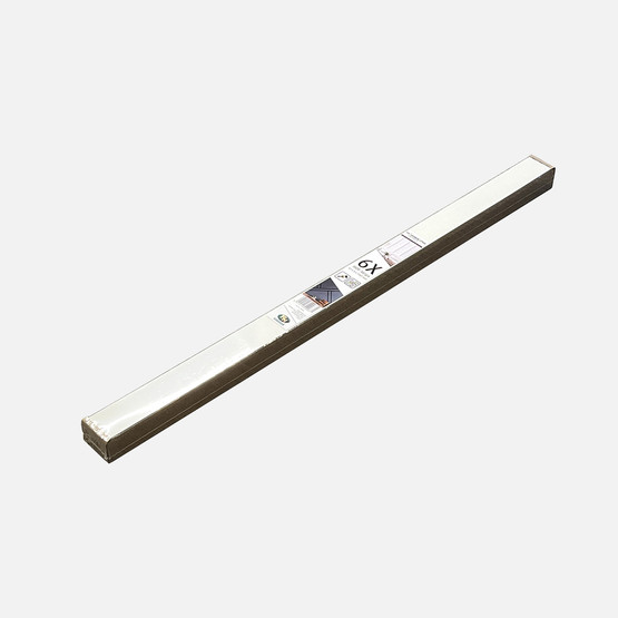 Beyaz MDF Duvar Kaplama Çıtası 1180x63x9 mm 6 Parça
