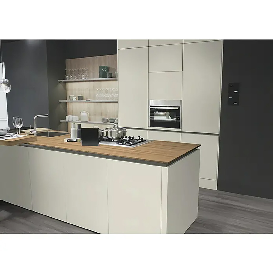    Logoclic Elementa Pro Mutfak Tezgahı Kahverengi 