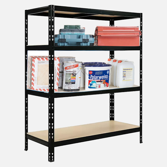 Regalux 4 Katlı Metal Raf 120x40x180 cm