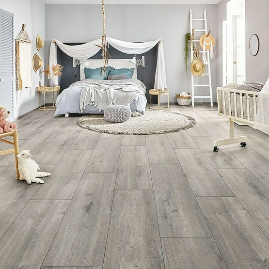 Logoclic Vinto Meşe 32.Sınıf Laminat Parke Derzli 1288x330x8 mm 2,55 m²