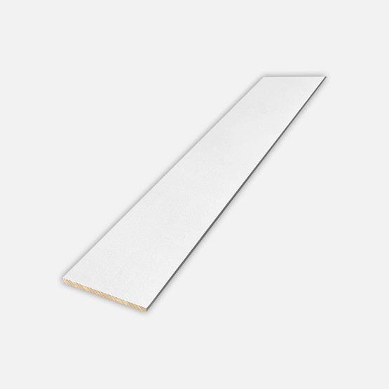 Beyaz MDF Duvar Kaplama Çıtası  1180x95x9m m 6 Parça
