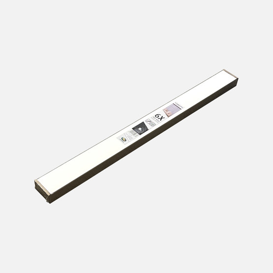 Beyaz MDF Duvar Kaplama Çıtası  1180x95x9m m 6 Parça
