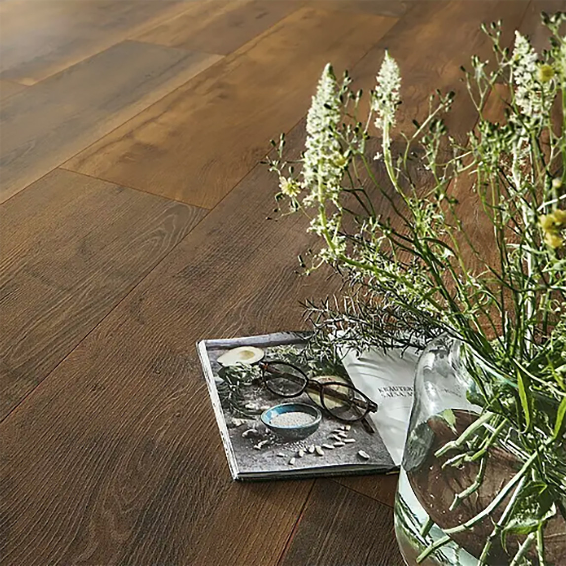    Logoclic Vinto Meşe Porto 32.Sınıf Laminat Parke Derzli 1288x330x8 mm 2,55 m² 