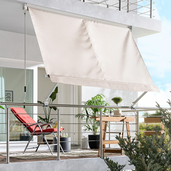 Sunfun Balkon Tentesi Bej 245x245 cm
