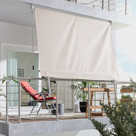 Sunfun Balkon Tentesi Bej 245x245 cm