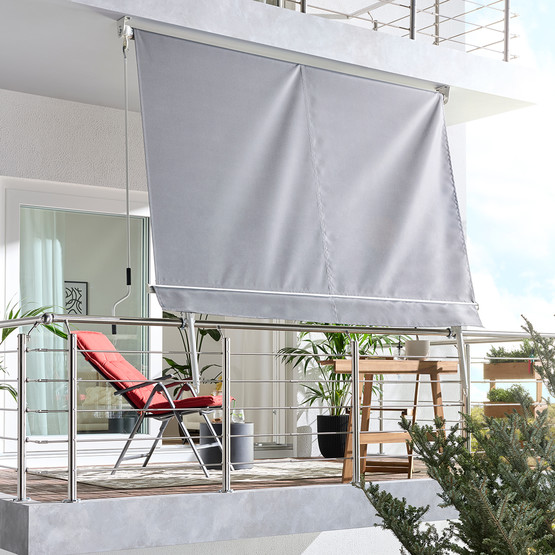 Sunfun Balkon Tentesi Açık Gri 295x245 cm