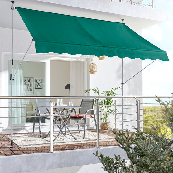 Sunfun Teleskopik Tente Yeşil 250x130 cm