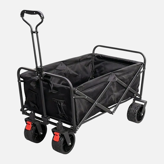 Beach Waggon Katlanır Taşıma Arabası Siyah