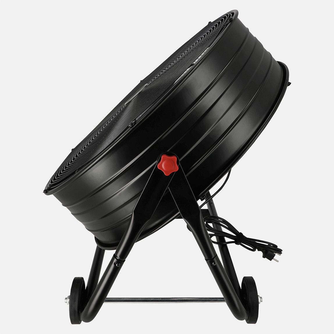    Voltomat Sanayi Tipi Yer Vantilatörü 250W Siyah 