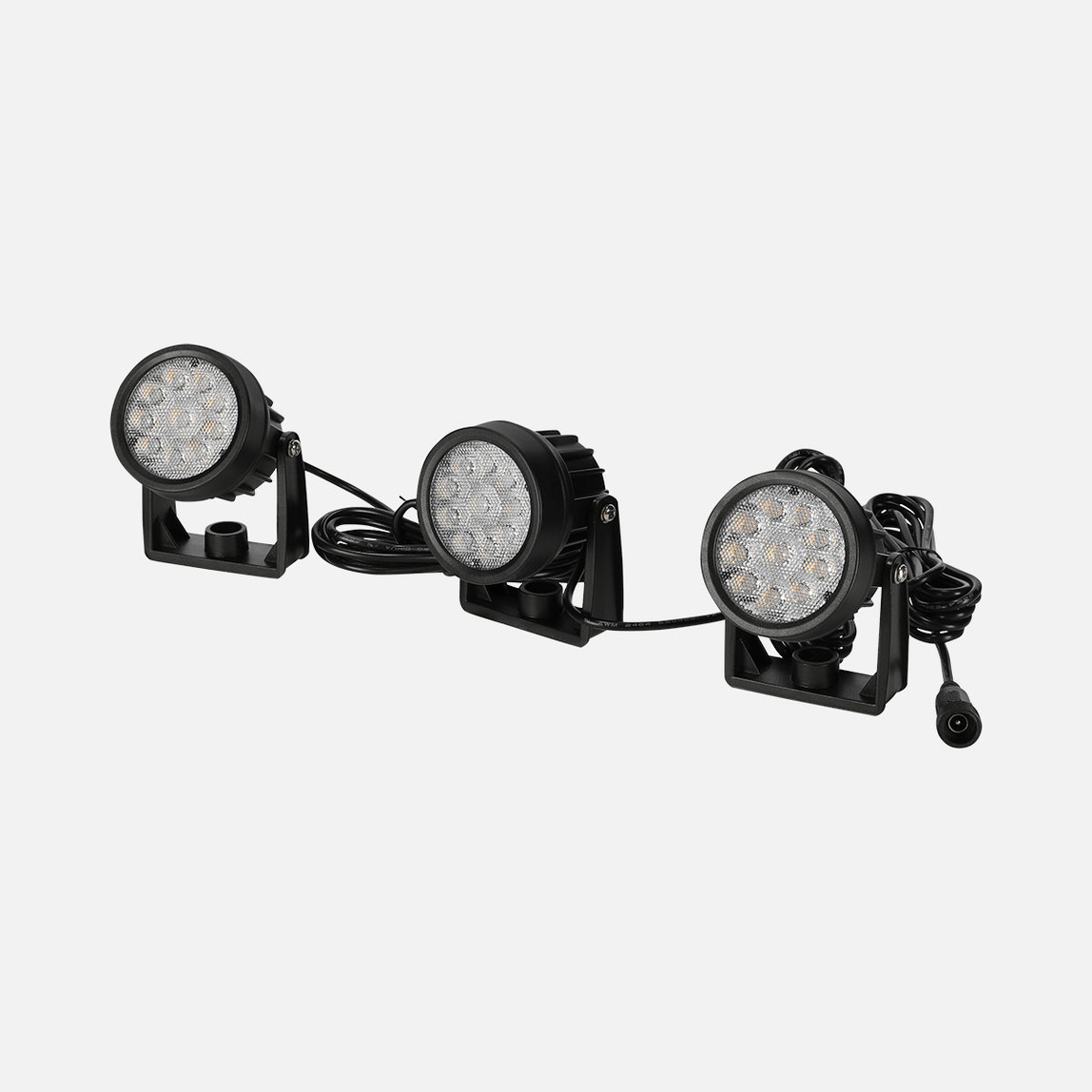    Bauhaus 3'lü Solar Led Spot Sensörlü 