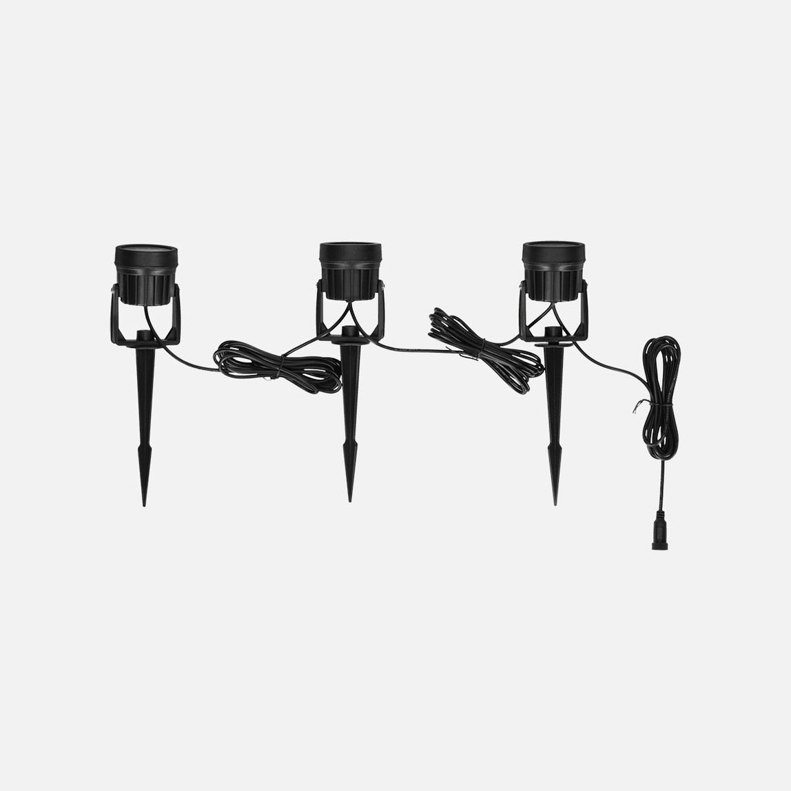    Bauhaus 3'lü Solar Led Spot Sensörlü 