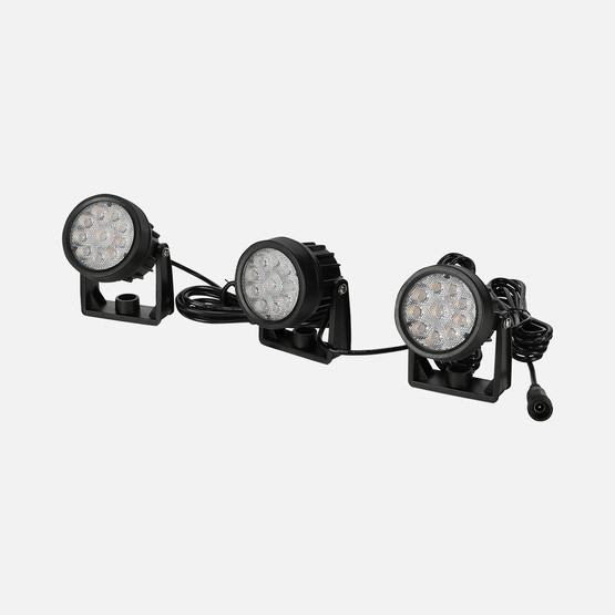 Bauhaus 3'lü Solar Led Spot Sensörlü