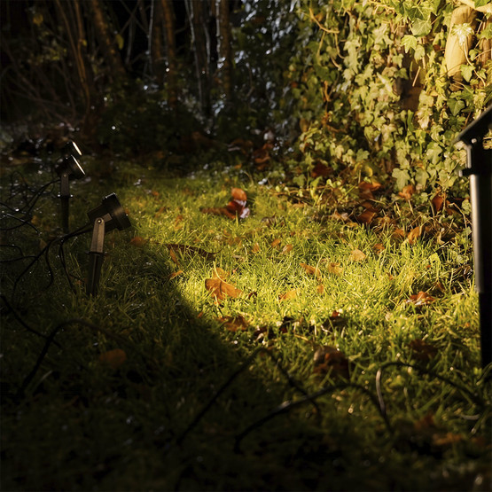 Bauhaus 3'lü Solar Led Spot Sensörlü