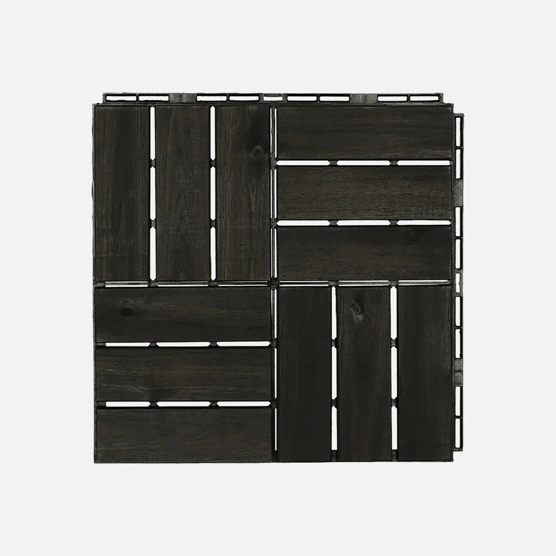    Akasya Ahşap Yer Döşemesi Antrasit 5 Adet 30*30*2 cm  

 