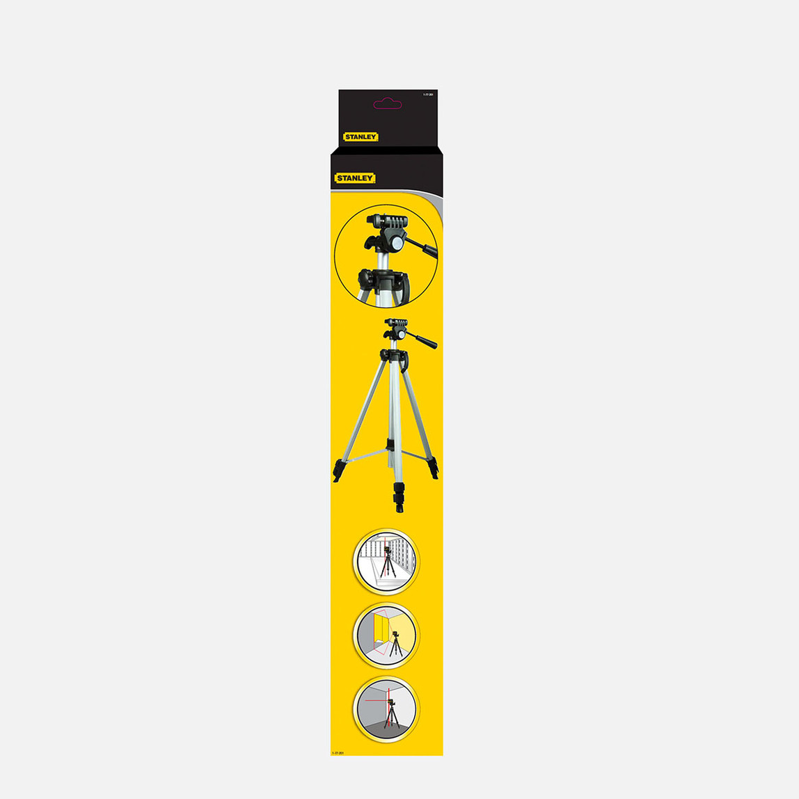    Stanley 1-77-201 160 cm Kamera ve Lazer Tripod 
