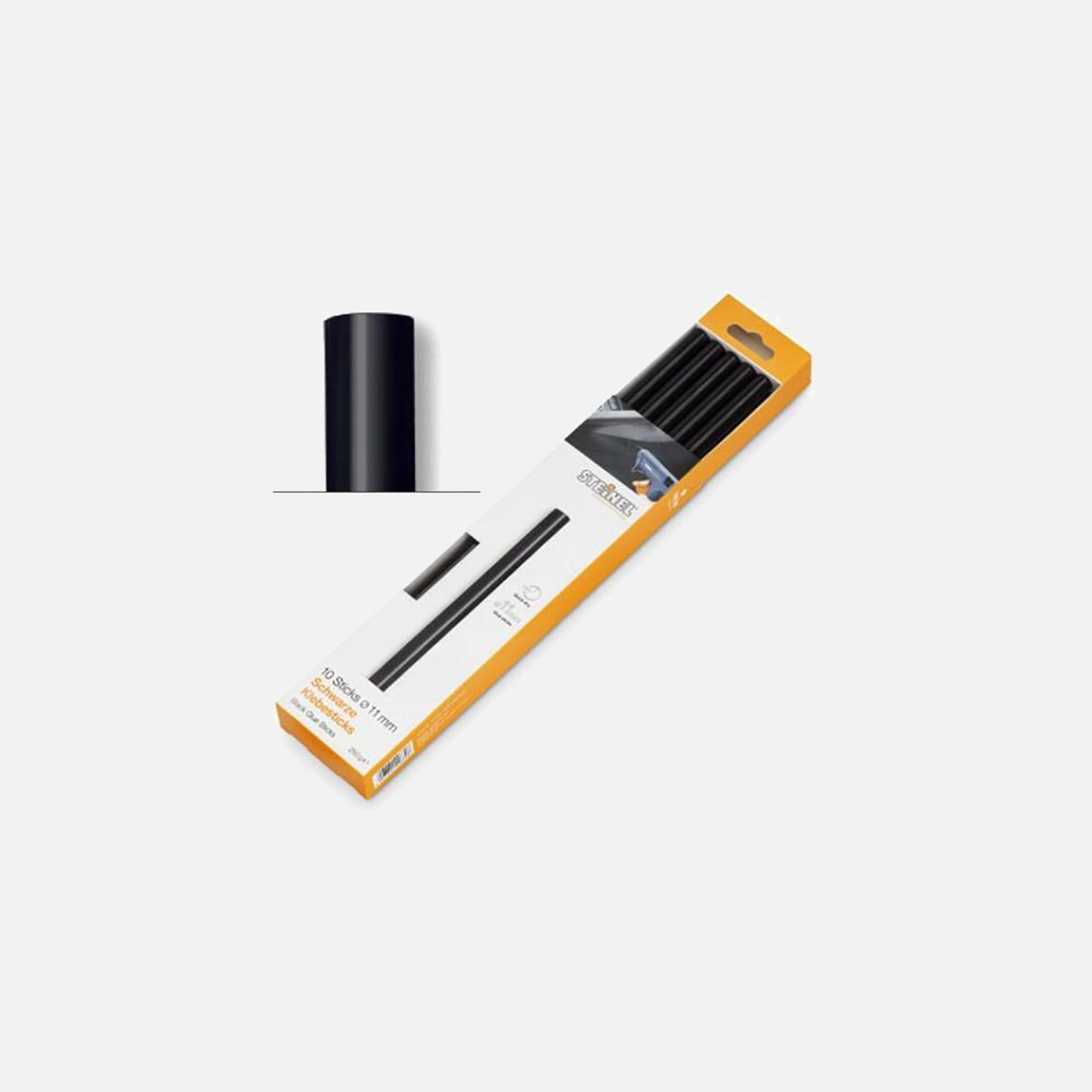    Steinel Sıcak Silikon Mum Çubuklar 11x250Mm  250Gr  Siyah  