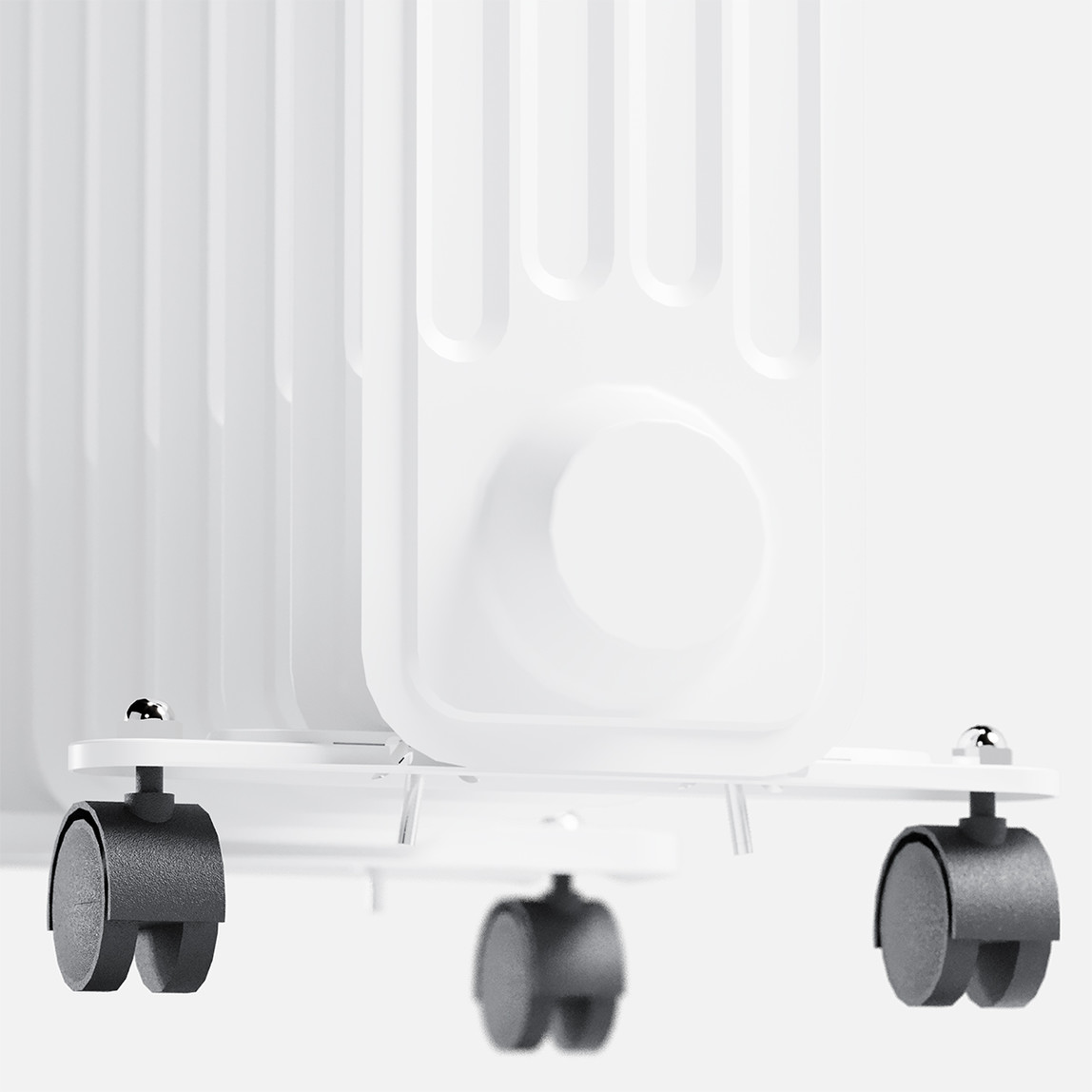    Voltomat Termostatlı 1500 W 7 Dilim Yağlı Radyatör Beyaz   