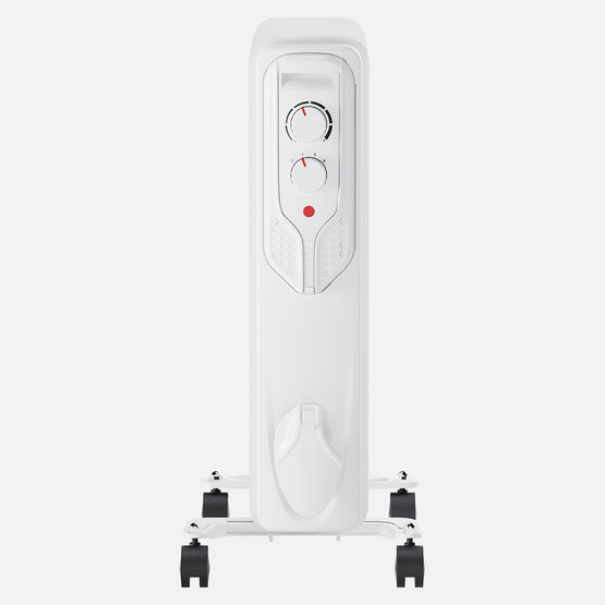 Voltomat Termostatlı 1500 W 7 Dilim Yağlı Radyatör Beyaz  