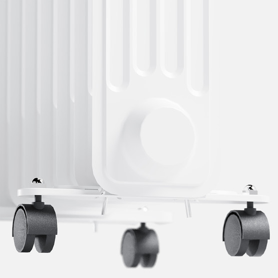 Voltomat Termostatlı 1500 W 7 Dilim Yağlı Radyatör Beyaz  