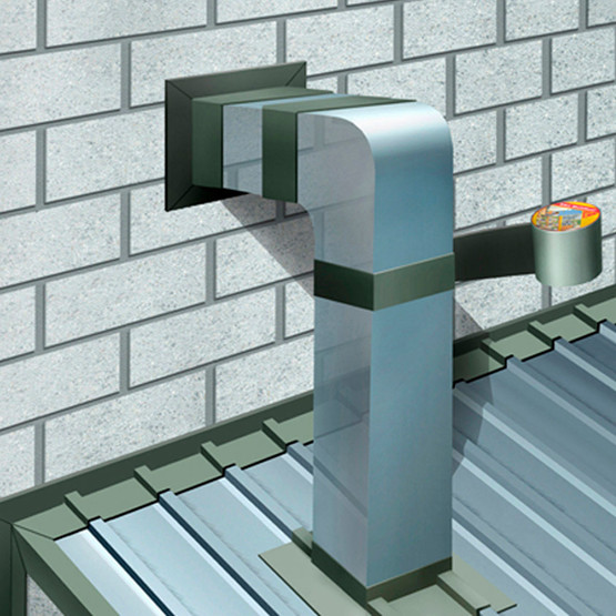 Sikasil Multiseal T 200mmx10m Bitüm Esaslı Yalıtım Bandı Alüminyum Rulo 