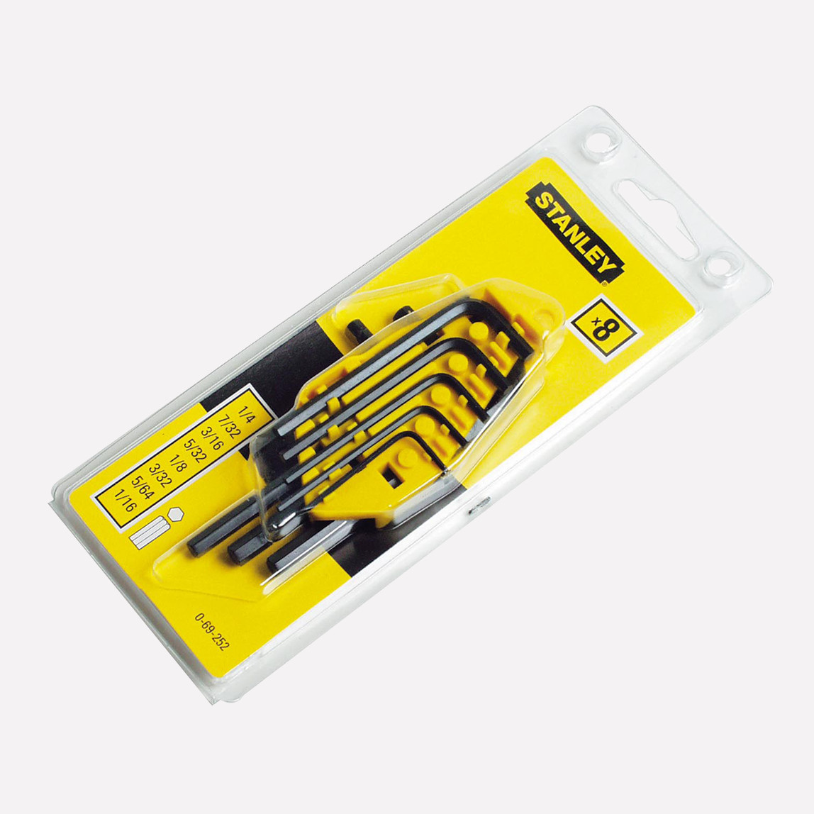    Stanley 0-69-252 8 Parça Allen Anahtar Takımı 