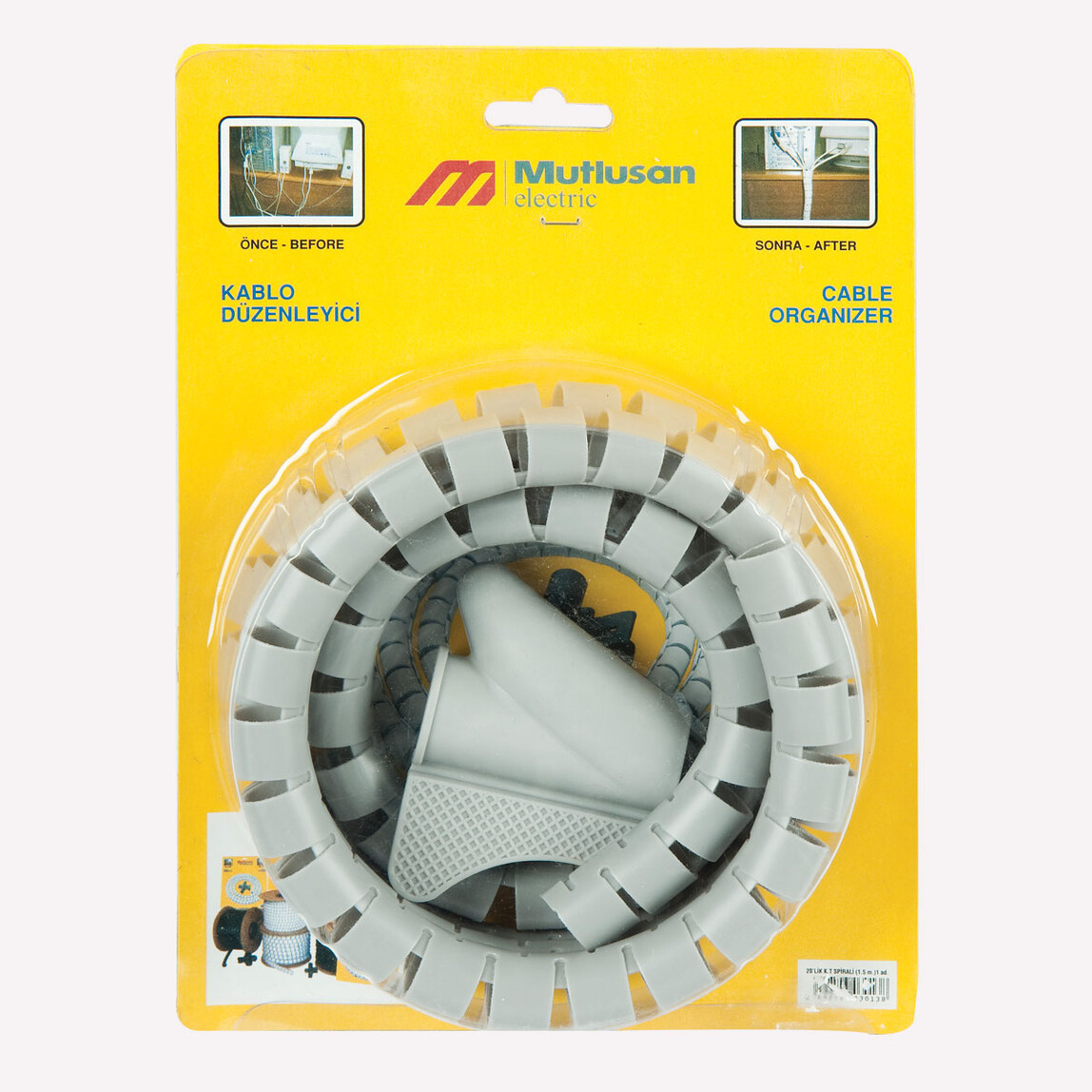    Mutlusan Kablo Toplayıcı Set 28 mm  