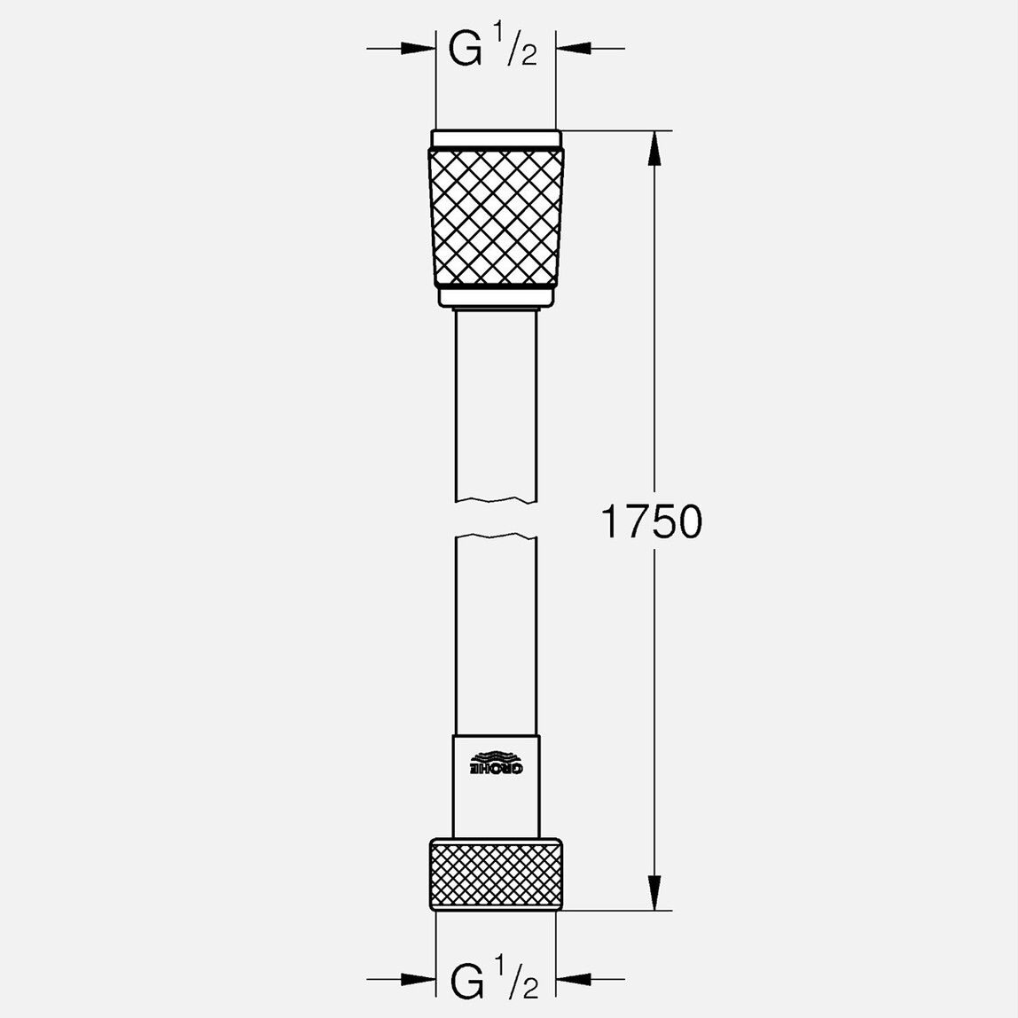    Grohe Spiral Duş Hortumu 175 cm 