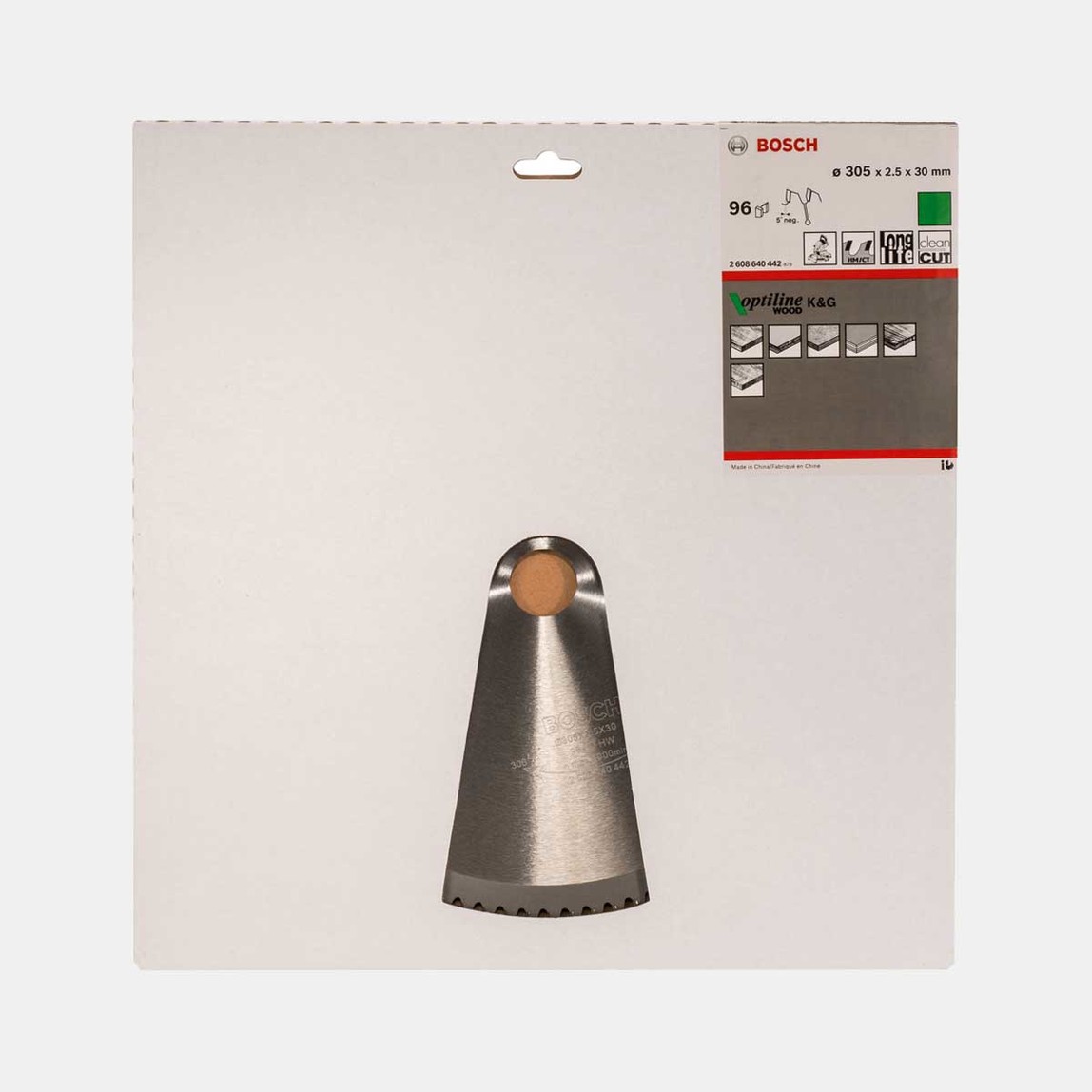    Bosch Optiline 305x30 mm  96 Diş Daire Testere Bıçağı  