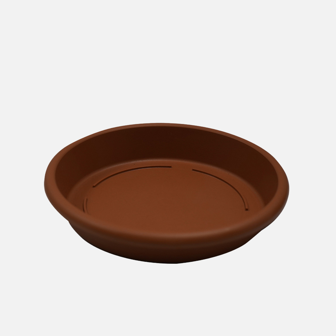    Üçsan Ürgüp Saksı Tabağı Kahverengi 1,7lt  