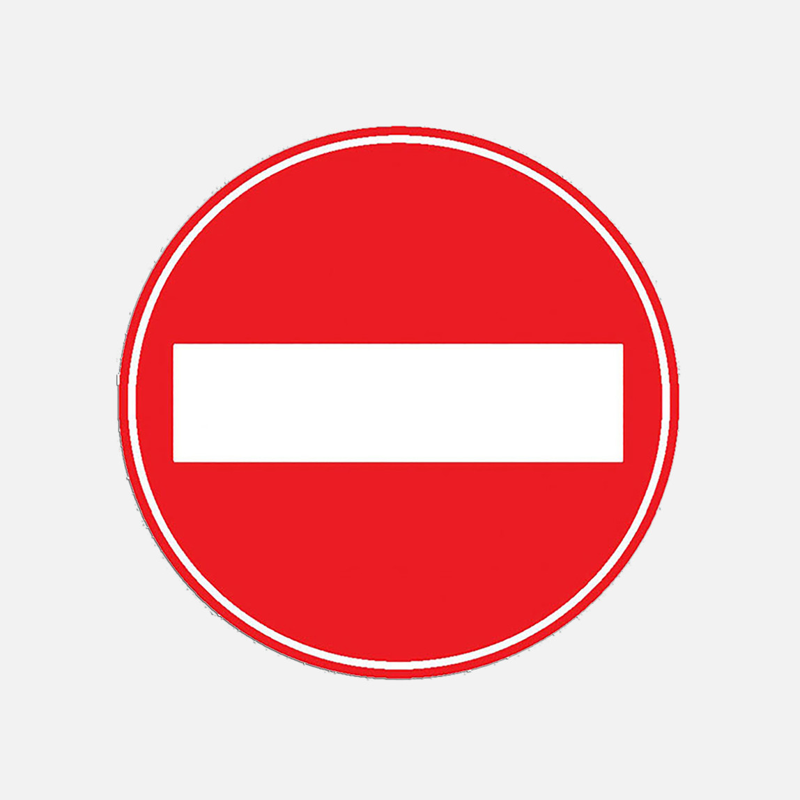    İş Koruma Vidalı Levha Sticker Etiketi 2'li - Taşıt Giremez            