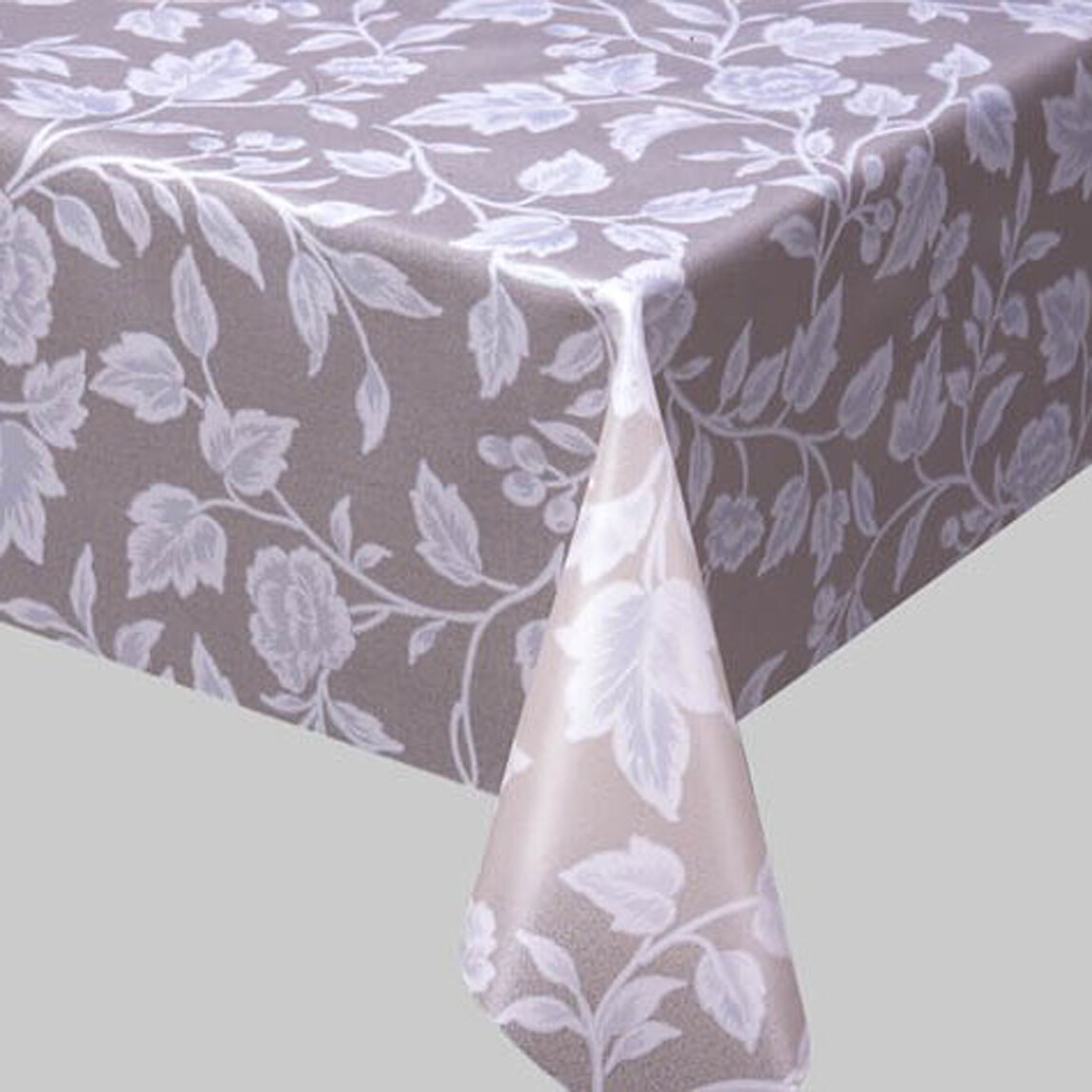    Taner Pvc 130 cm Masa Örtüsü Beyaz 