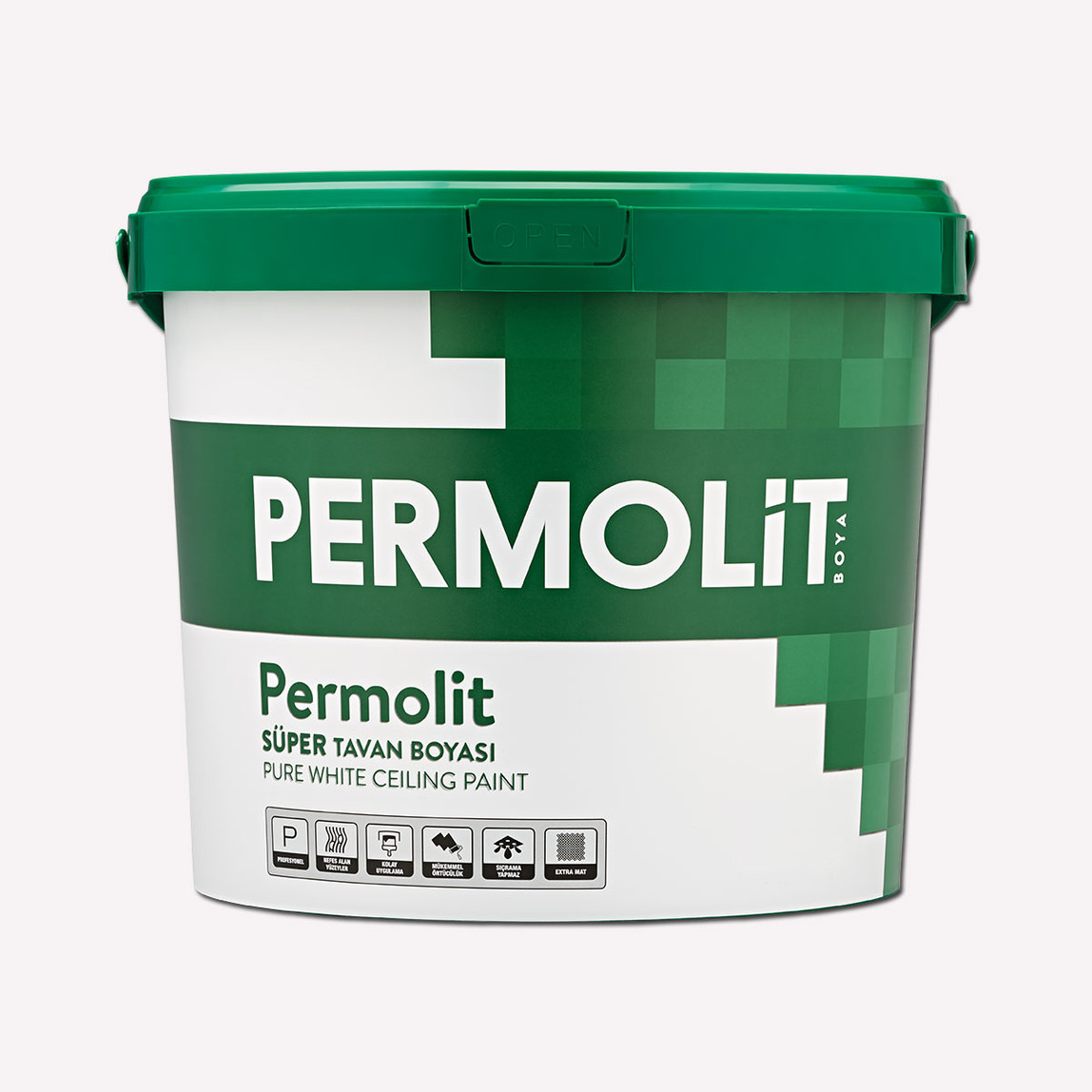    Permolit Süper Tavan Boyası 17,5 KG 