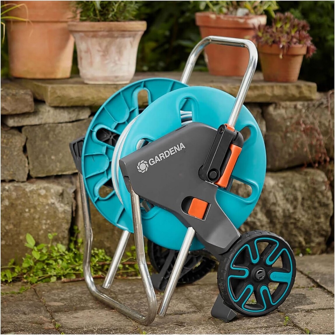    Gardena 18517-20 Hortum Arabası Seti Aquaroll M  