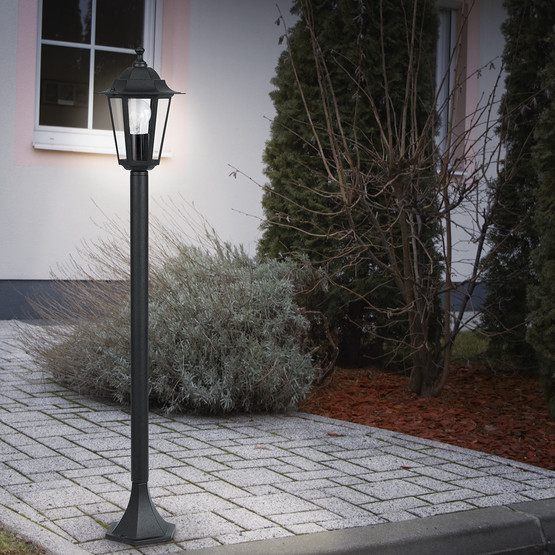 Eglo Laterna 110 cm Yol Aydınlatması Siyah  