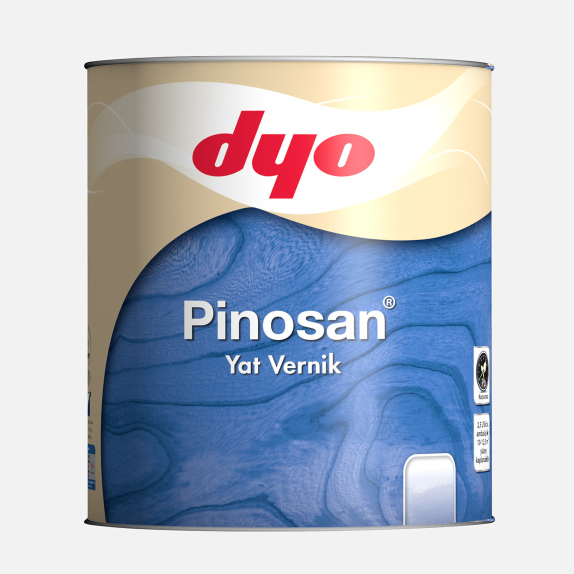    Dyo 2,5Lt Pinosan Yat Verniği Parlak 