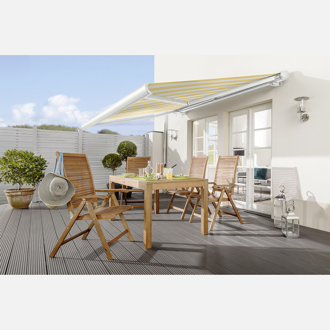    Sunfun Pozisyonlu Ahşap Sandalye  