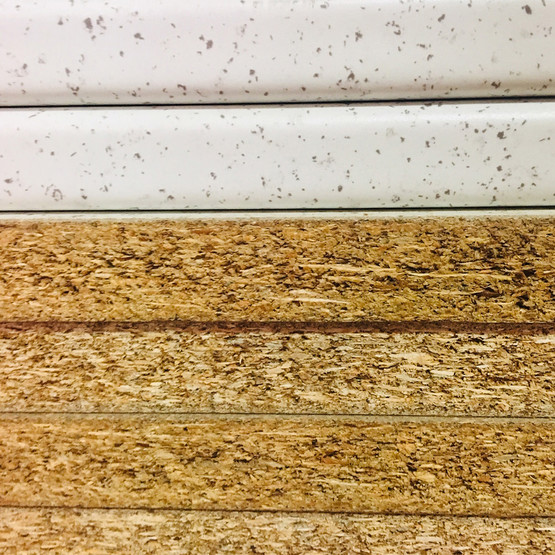 Fly Beyaz Gri Benekli Laminant 240cm Mutfak Tezgahı 