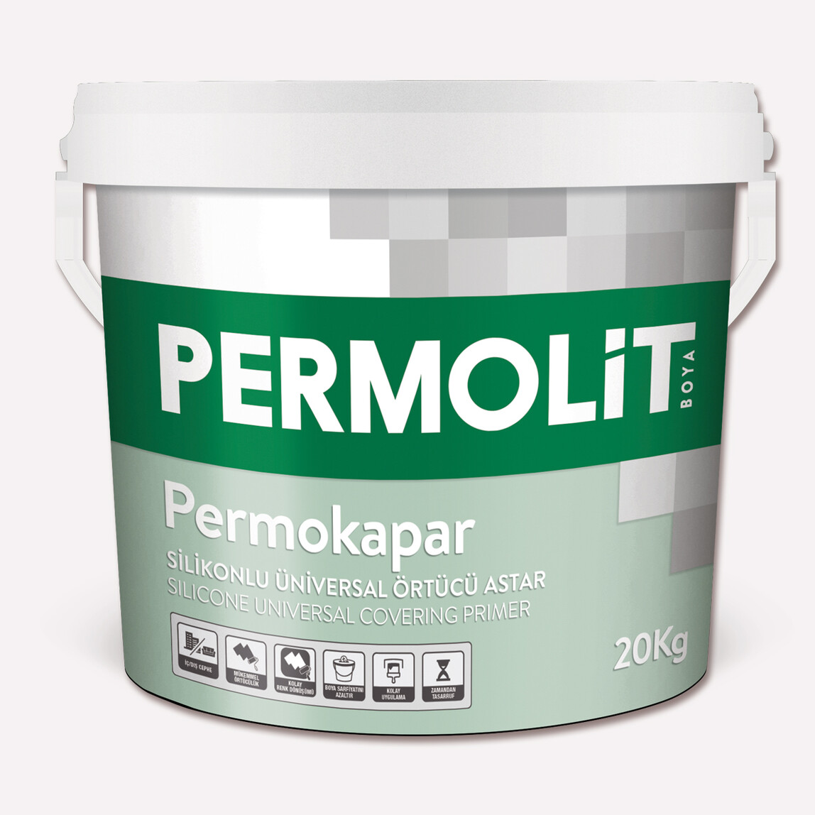    Permolit Permokapar Silikonlu Üniversal Örtücü Astar  