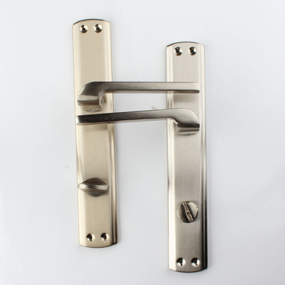 Dreamax Alüminyum Tutku WC Kapı Kolu Saten/Nikel Sağ 