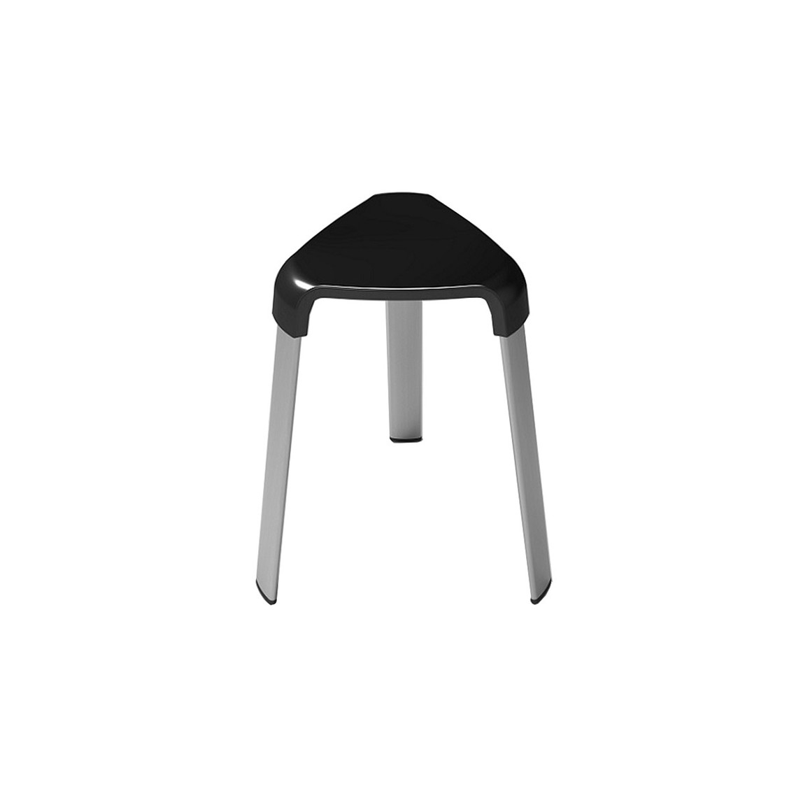    Primanova  Banyo Taburesı Aluminyum Sıyah  