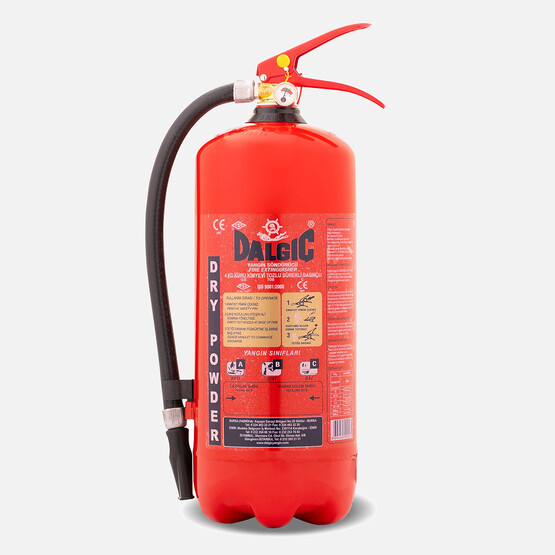 Dalgıç Tozlu Yangın Söndürme Tüpü 4 kg