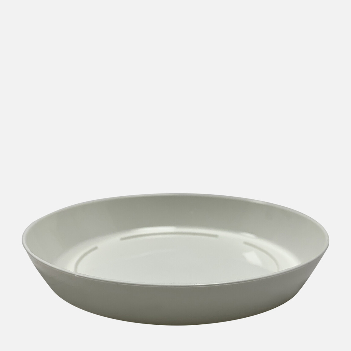    Üçsan Begonya Saksı Tabağı Beyaz 22lt  