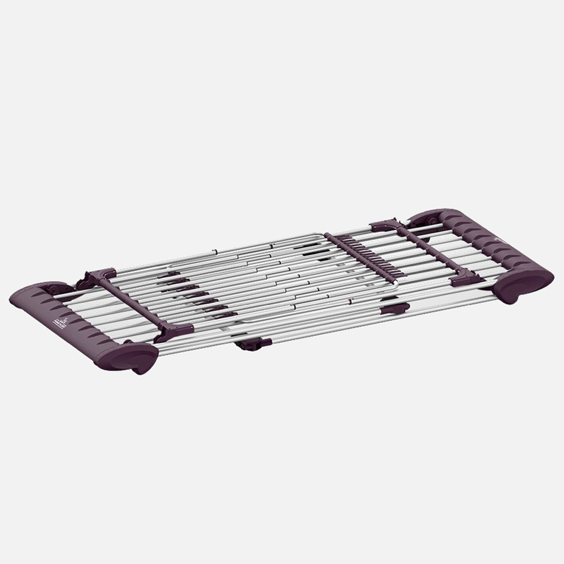    Gazzella Kanatlı Katlanır Çamaşır Kurutmalık Gri - Mor 