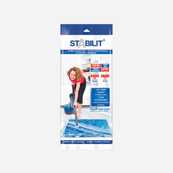 Stabilit 3'lü Vakum Poşeti  