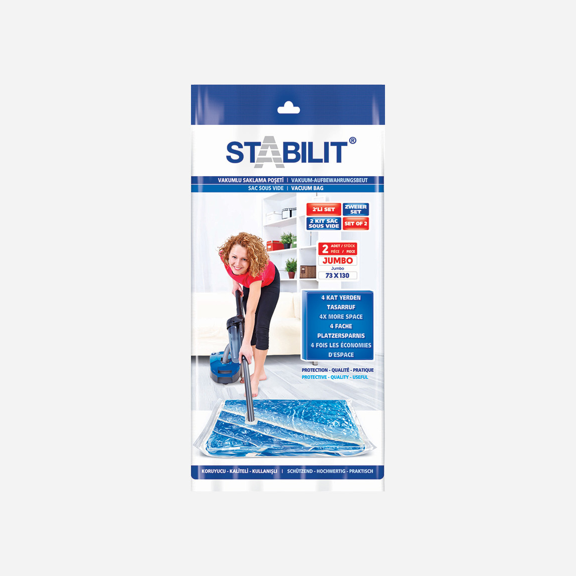    Stabilit 2'li Vakum Poşeti   