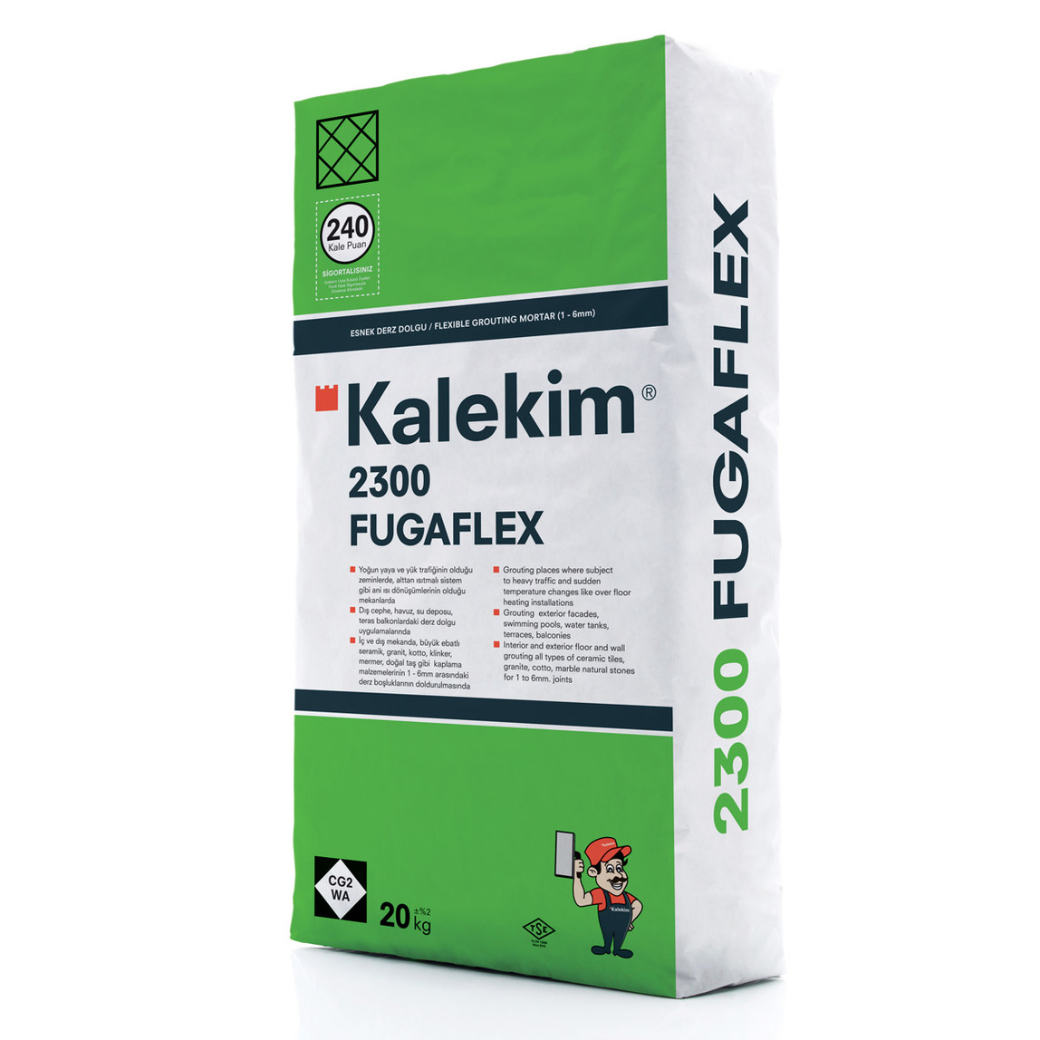    Kalekim 2386 Fuga Flex Avanos Bej Derz Dolgusu 5Kg     
