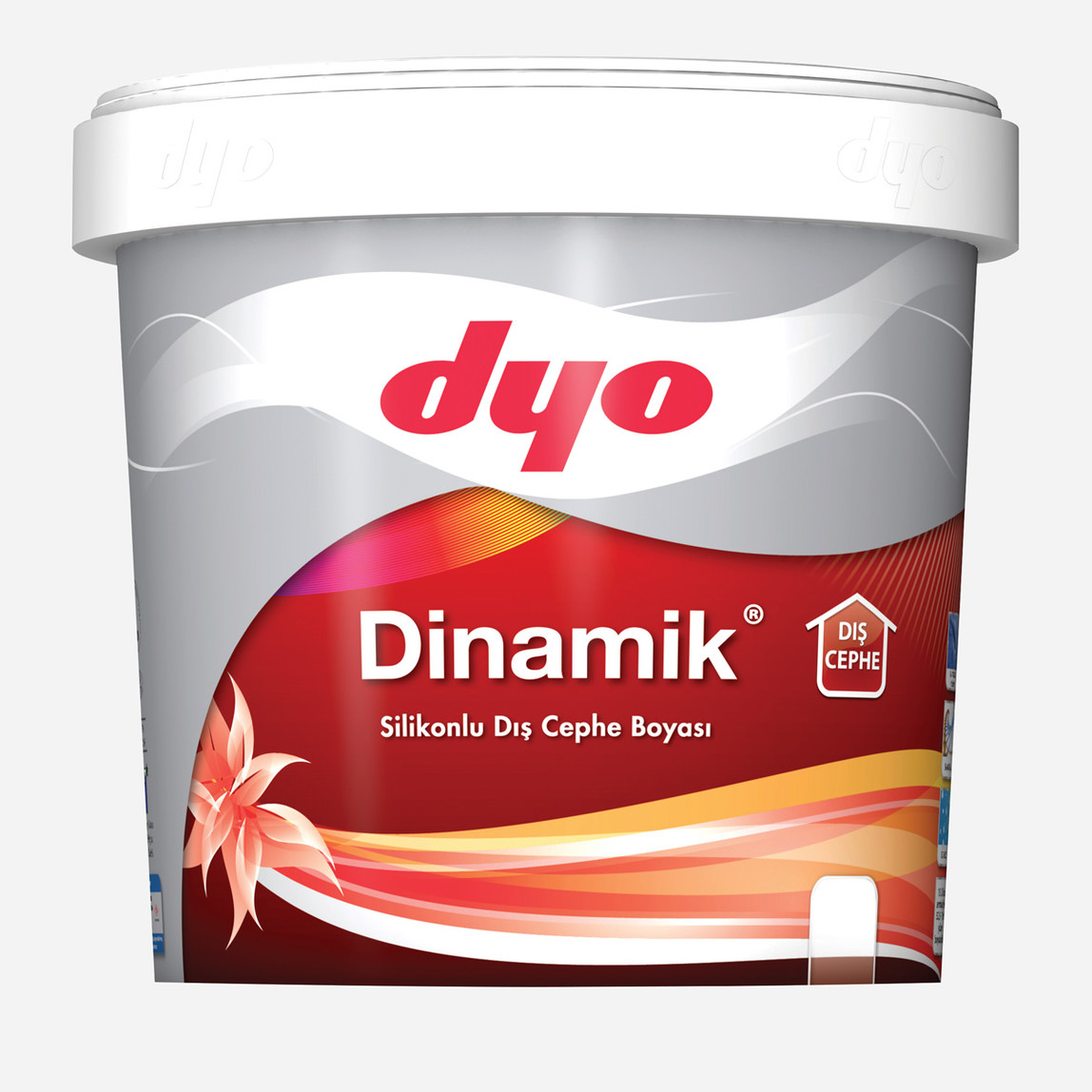    Dyo 2,5L Dinamik Dış Cephe Boyası Silikonlu Beyaz 