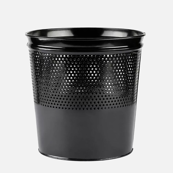 Regalux Metal Çöp Kovası Siyah