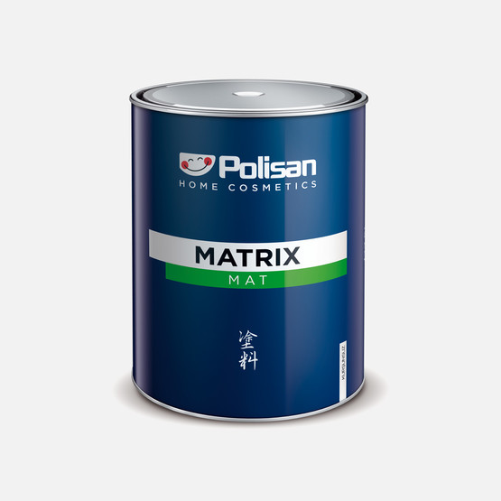 Polisan 2,5 lt Matrix Mat Beyaz 