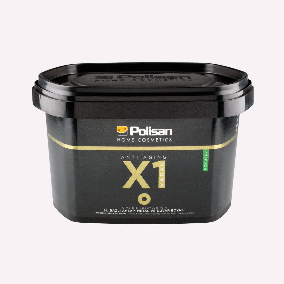    Polisan 2,5 lt X1 Aa Kokusuz Parlak Varak 